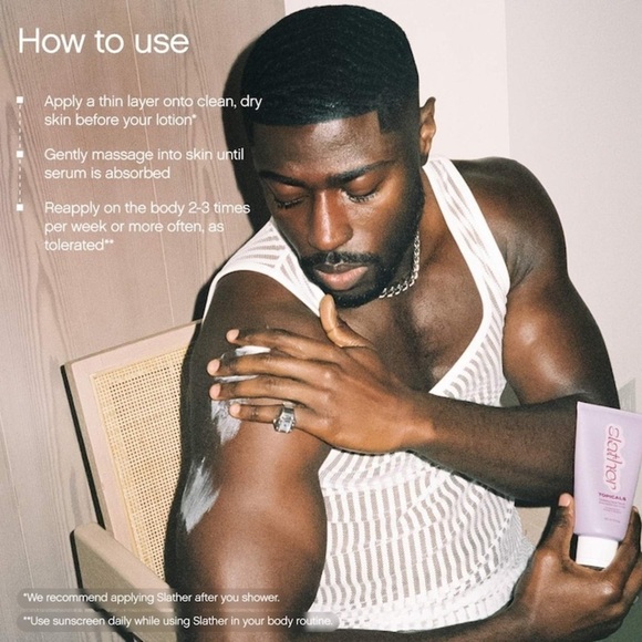 NWT Topicals Slather Exfoliating Body Serum with Retinol and AHAs - Picture 10 of 11